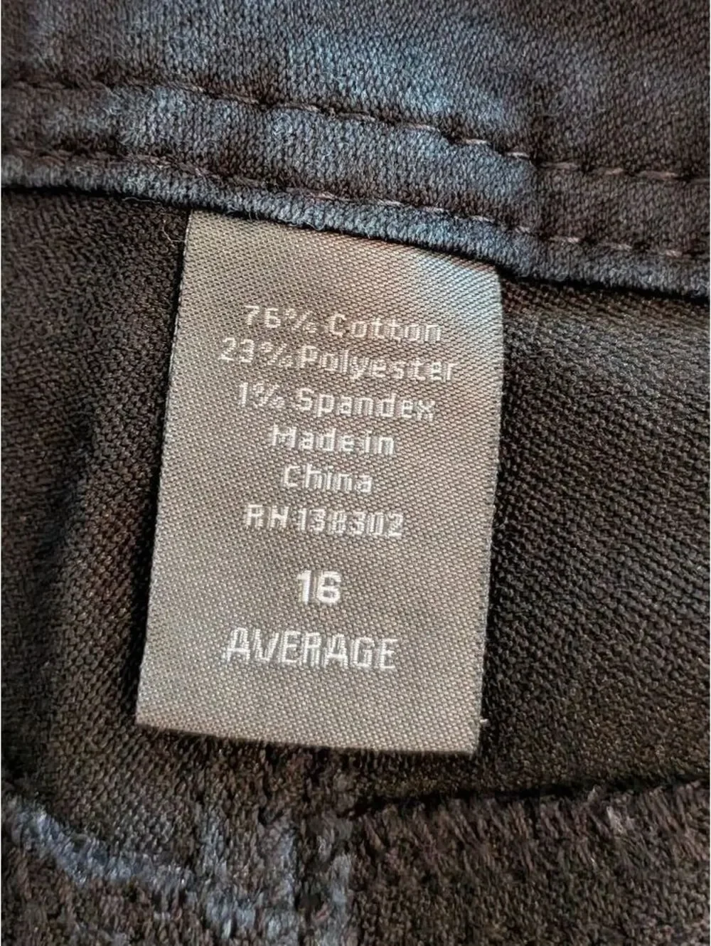 Avenue Women's Black Bootcut Stretch Denim Jeans Size 16 - Business Casual